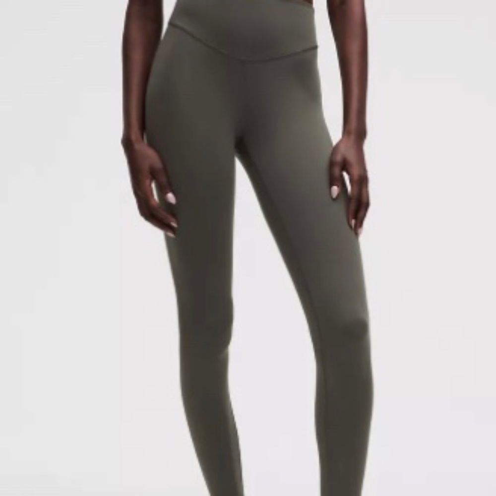 Lululemon Wunder Under Smoothcover High-rise Tight 28" Slate Brown